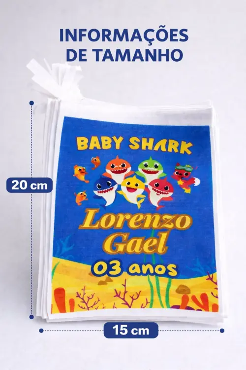 Saquinho Surpresa Personalizado 15x20