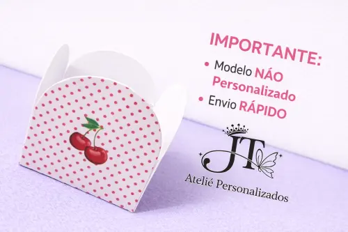 Pacote c/50 Forminhas Personalizadas