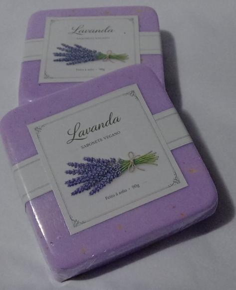 sabonete vegano lavanda