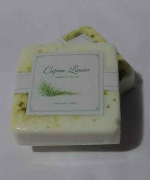 sabonete vegano de flor de laranjeira