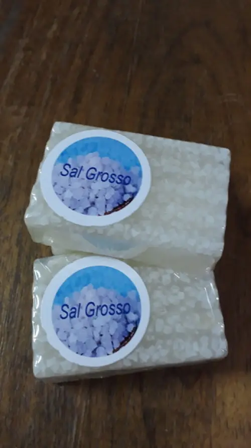 sabonete de sal grosso