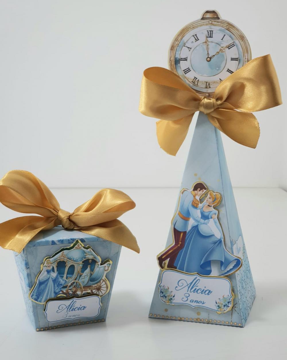 Kit 50 Lembrancinhas para Festa Cinderela