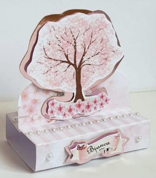 Porta-Bis duplo Flor de Cerejeira