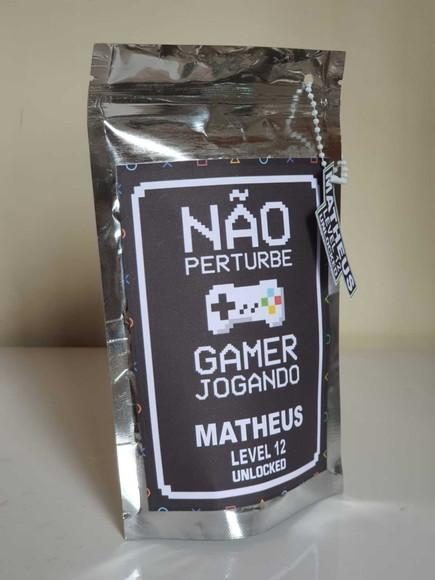 Saquinho Metalizado com Fecho Zip Lock Videogame Playstation