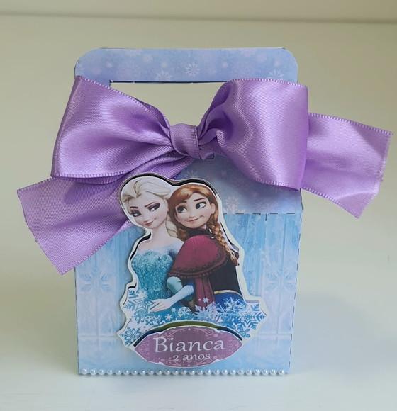 Caixa maletinha Frozen