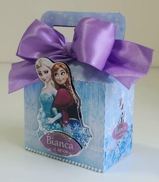 Caixa maletinha Frozen