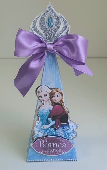 Caixa Pirâmide Frozen