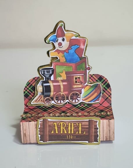 Porta-bis Duplo Fábrica de Brinquedos Natalinos