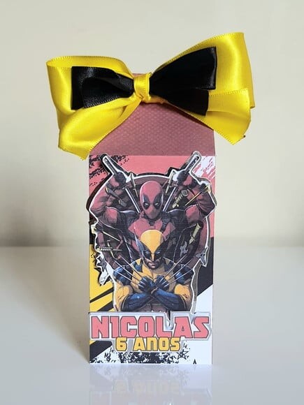 Caixa Milk Deadpool e Wolverine