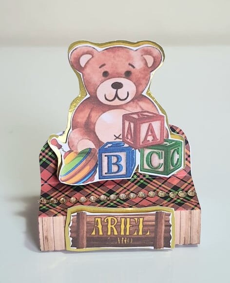 Porta-bis Duplo Fábrica de Brinquedos Natalinos