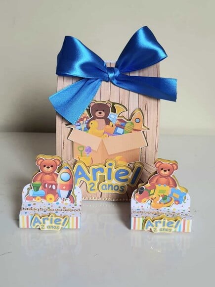 Kit 50 Lembrancinhas para Festa Infantil Fábrica de Brinqued