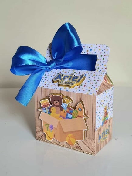 Kit 50 Lembrancinhas para Festa Infantil Fábrica de Brinqued