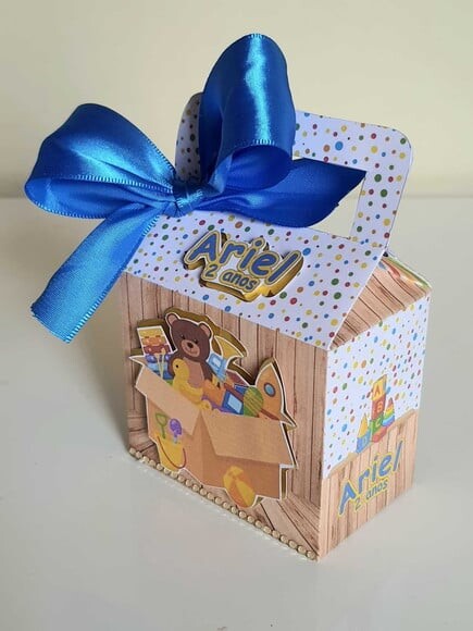 Caixa Maletinha Fábrica de Brinquedos