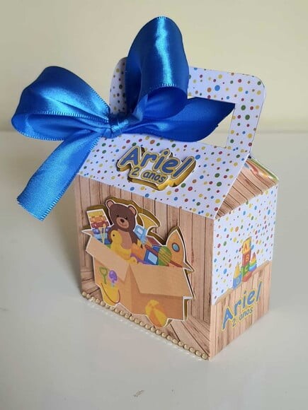 Caixa Maletinha Fábrica de Brinquedos