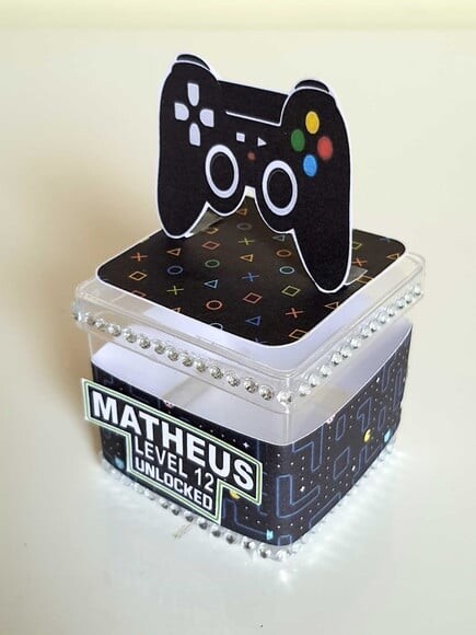 Caixinha Acrílica Vídeogame/ Playstation