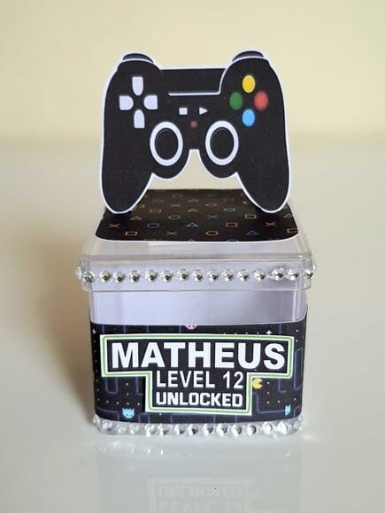 Caixinha Acrílica Vídeogame/ Playstation