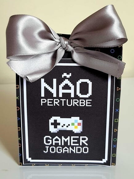 Caixa Sacolinha Vídeogame/ Playstation