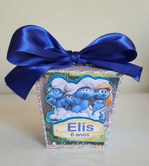 Caixa Sushi Smurfs