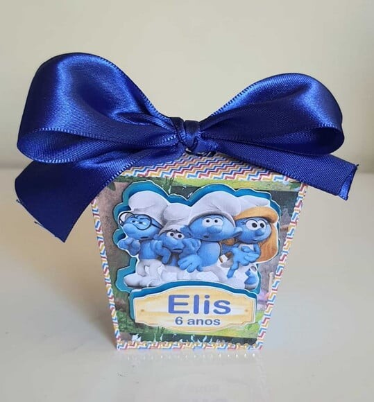 Caixa Sushi Smurfs
