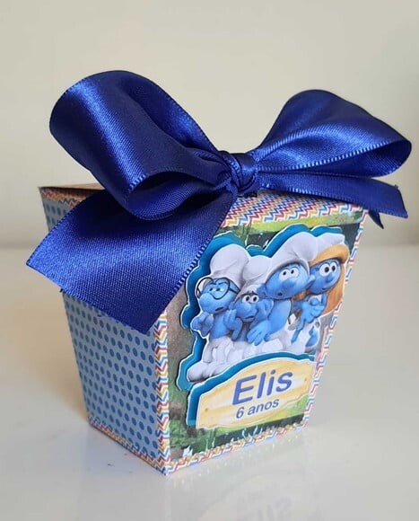 Caixa Sushi Smurfs