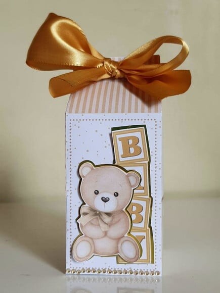 Caixa Milk Ursinho Dourado