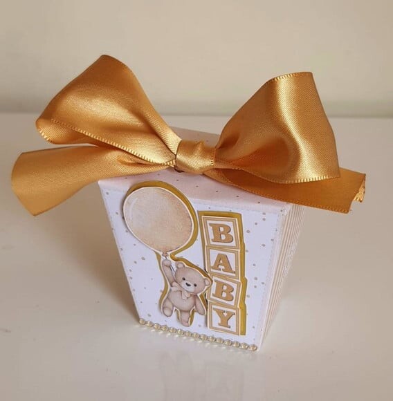 Caixa Sushi Urso Dourado