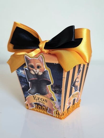 Caixa Sushi Gato de Botas