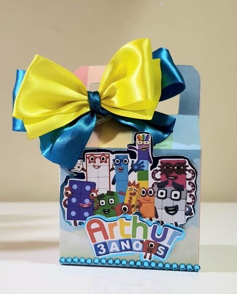 Caixa Maletinha Numberblocks