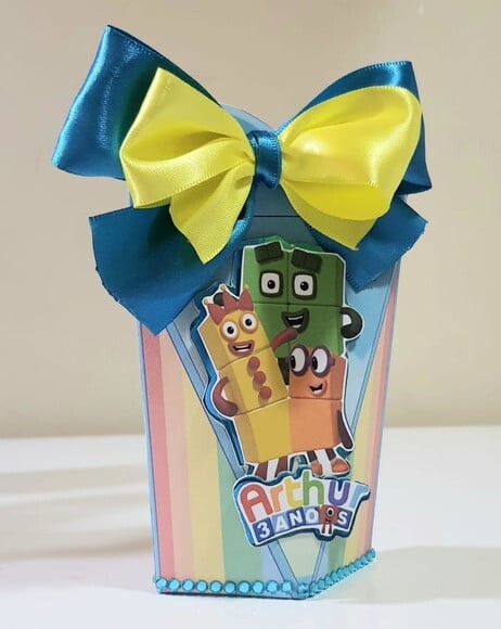 Caixa Coração Numberblocks