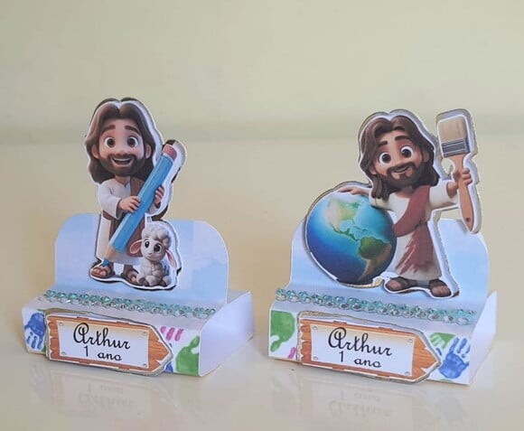 Porta-bis Duplo Jesus o Maior Pintor do Mundo