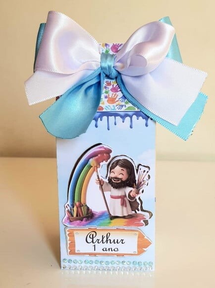 Caixa Milk Jesus, o Maior Pintor do Mundo