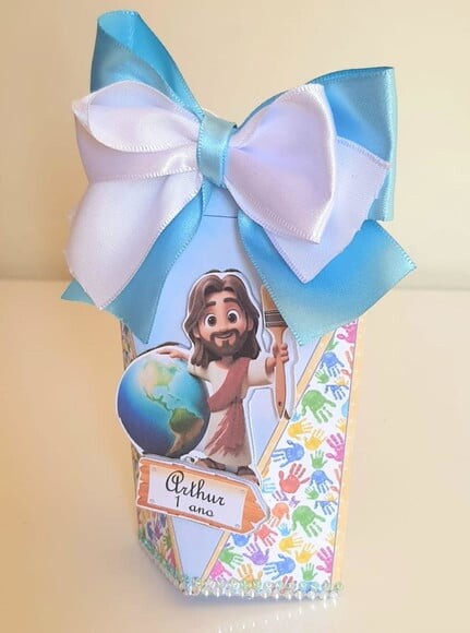 Caixa Coração Jesus o Maior Pintor do Mundo