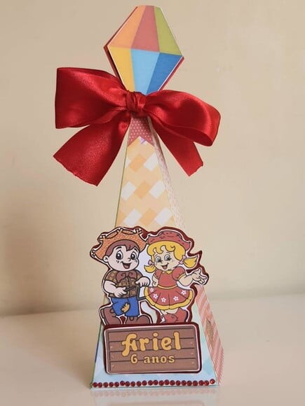 Kit 50 Lembrancinhas Personalizadas para Festa Junina/arraia