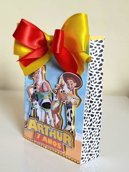 Caixa Sacolinha Toy Story