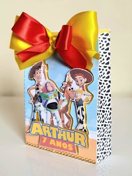 Caixa Sacolinha Toy Story