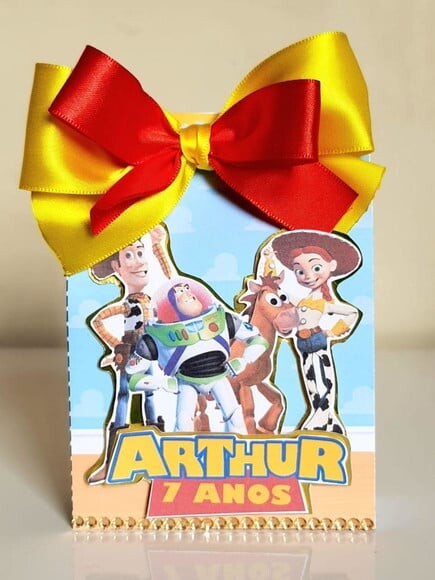 Caixa Sacolinha Toy Story