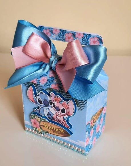 Caixa Maletinha Stitch