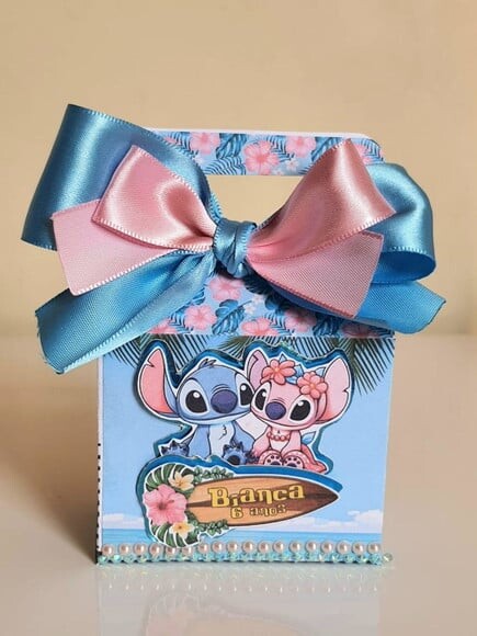 Caixa Maletinha Stitch