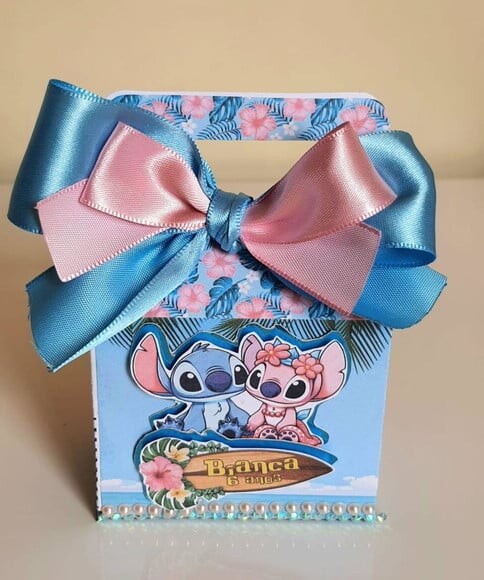 Caixa Maletinha Stitch