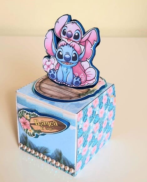 Caixa Cubo Stitch
