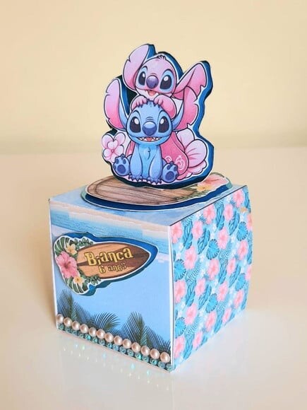 Caixa Cubo Stitch