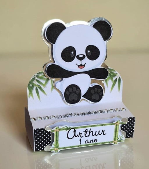 Porta-bis Duplo Panda