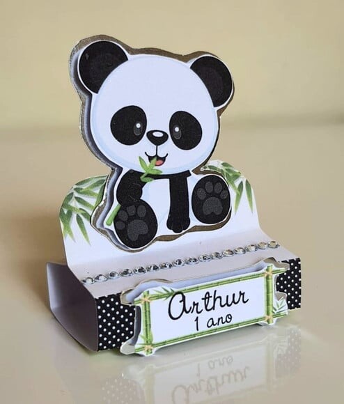 Porta-bis Duplo Panda