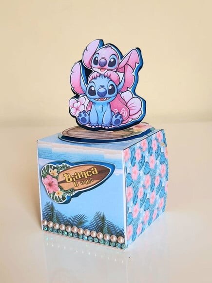 Kit 50 Lembrancinhas para Festa Stitch