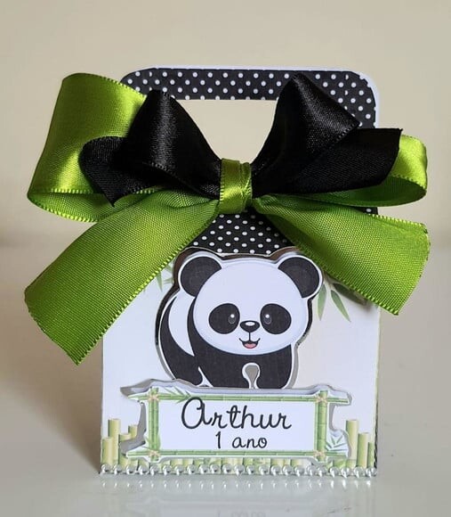 Caixa Maletinha Panda