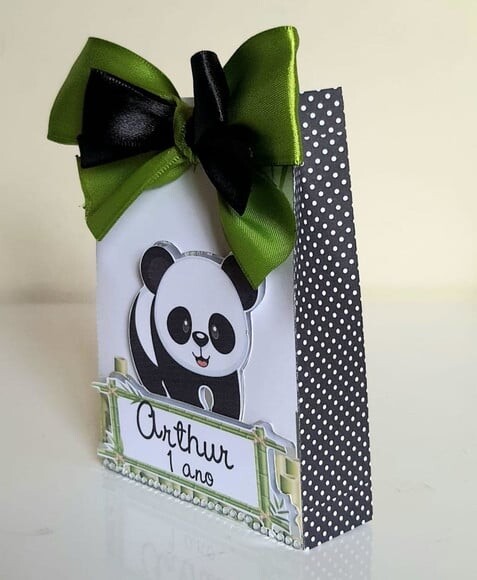 Caixa Sacolinha Panda
