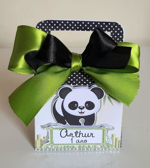 Caixa Maletinha Panda