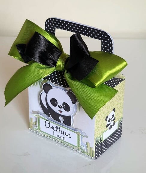 Caixa Maletinha Panda