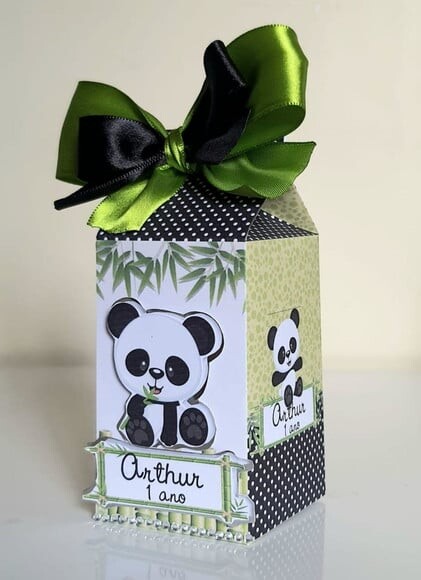 Caixa Milk Panda