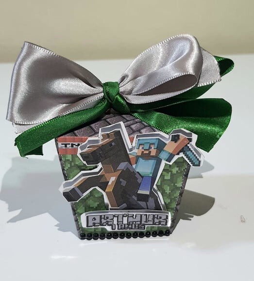 Caixa Sushi Minecraft